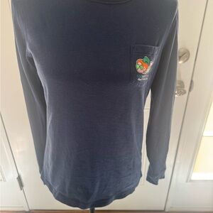 Vineyard Vines St Patrick’s Day Pocket Tee Navy Blue Size XS